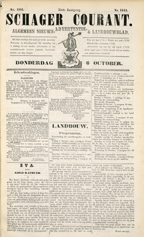 Schager Courant 1881-10-06