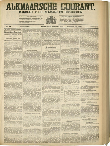 Alkmaarsche Courant 1932-01-29