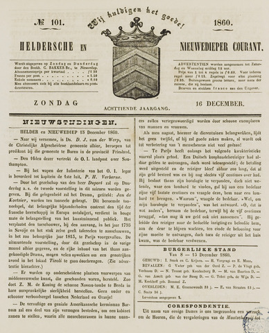 Heldersche en Nieuwedieper Courant 1860-12-16
