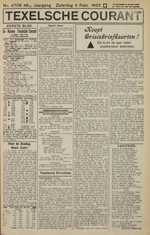 Texelsche Courant 1933-02-04