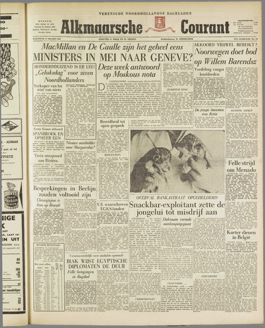 Alkmaarsche Courant 1959-03-11