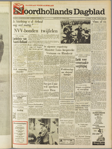 Noordhollands Dagblad : dagblad voor Alkmaar en omgeving 1966-10-01