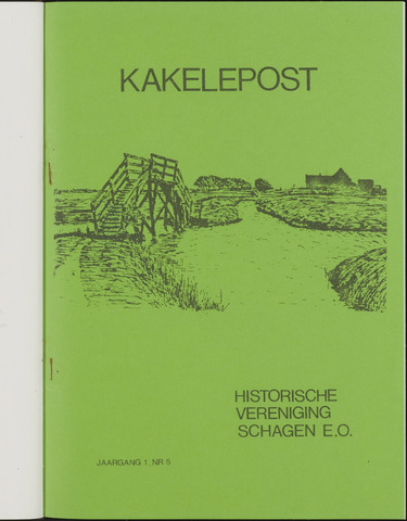 Kakelepost - Schagen 1986-11-01