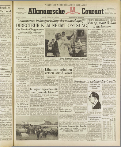 Alkmaarsche Courant 1958-07-08