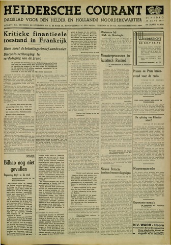Heldersche Courant 1937-06-15