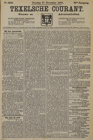 Texelsche Courant 1918-12-31