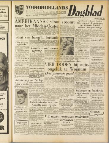 Noordhollands Dagblad : dagblad voor Alkmaar en omgeving 1957-04-26
