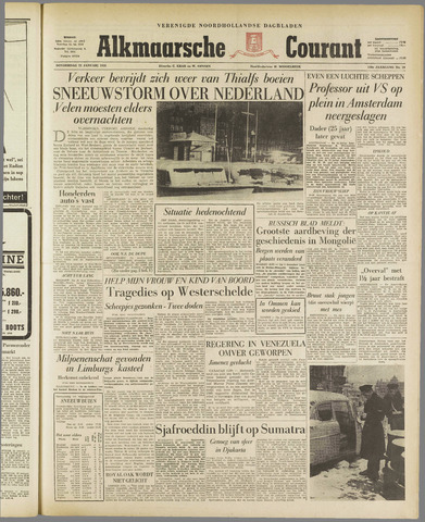 Alkmaarsche Courant 1958-01-23