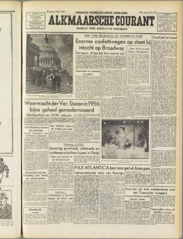 Alkmaarsche Courant 1952-04-08