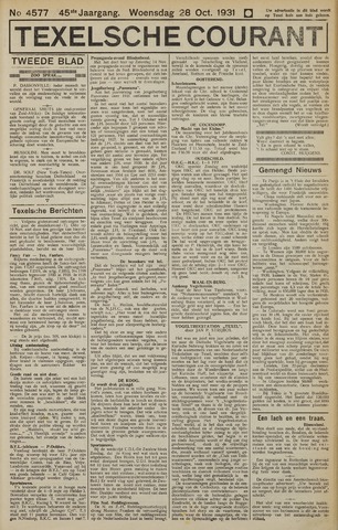 Texelsche Courant 1931-10-28