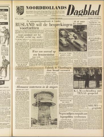 Noordhollands Dagblad : dagblad voor Alkmaar en omgeving 1957-09-04