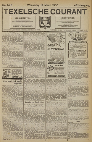 Texelsche Courant 1930-03-19