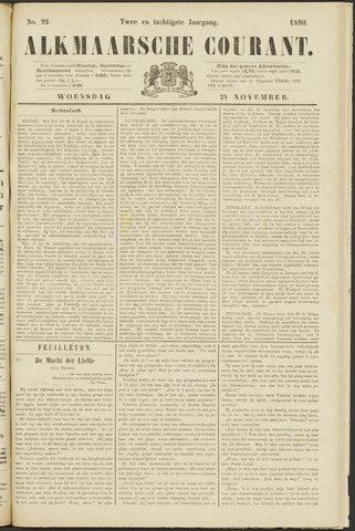 Alkmaarsche Courant 1880-11-24