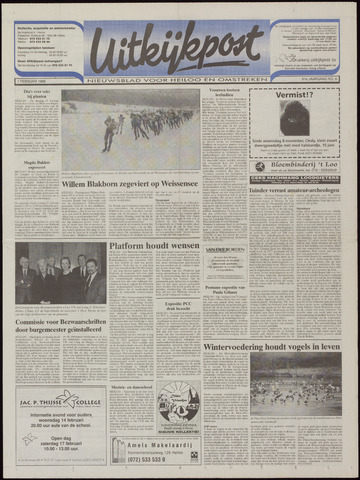 Uitkijkpost : nieuwsblad voor Heiloo e.o. 1996-02-07