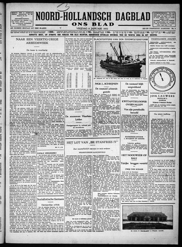 Noord-Hollandsch Dagblad : ons blad 1932-01-08