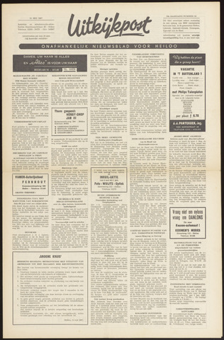 Uitkijkpost : nieuwsblad voor Heiloo e.o. 1967-05-31