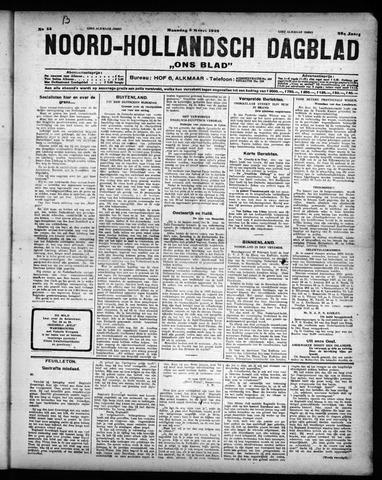 Noord-Hollandsch Dagblad : ons blad 1928-03-05
