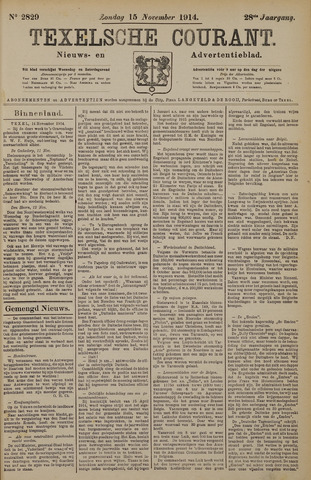 Texelsche Courant 1914-11-15