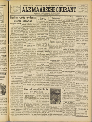 Alkmaarsche Courant 1948-06-28