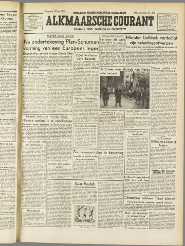 Alkmaarsche Courant 1950-10-25