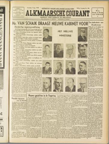 Alkmaarsche Courant 1948-08-07