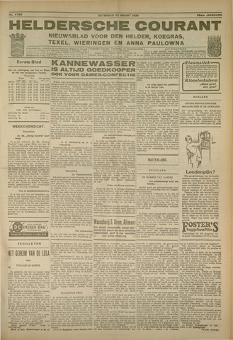 Heldersche Courant 1930-03-22