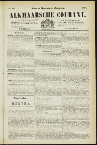 Alkmaarsche Courant 1890-09-05
