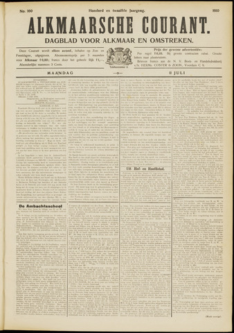 Alkmaarsche Courant 1910-07-11