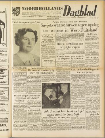 Noordhollands Dagblad : dagblad voor Alkmaar en omgeving 1957-04-29