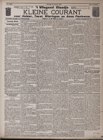 Vliegend blaadje : nieuws- en advertentiebode voor Den Helder 1914-01-10