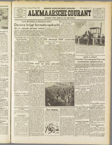 Alkmaarsche Courant 1950-03-27