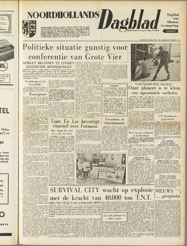 Noordhollands Dagblad : dagblad voor Alkmaar en omgeving 1955-04-26