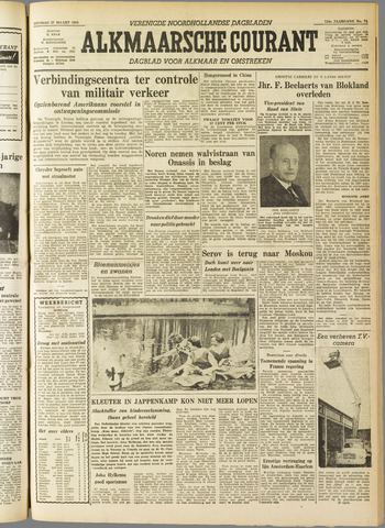 Alkmaarsche Courant 1956-03-27