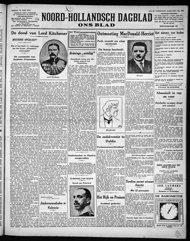 Noord-Hollandsch Dagblad : ons blad 1932-06-10