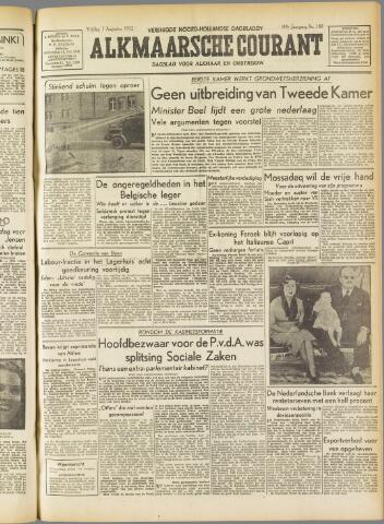Alkmaarsche Courant 1952-08-01