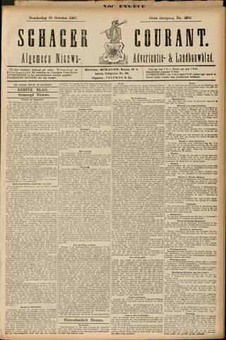Schager Courant 1907-10-31