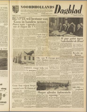 Noordhollands Dagblad : dagblad voor Alkmaar en omgeving 1957-03-12