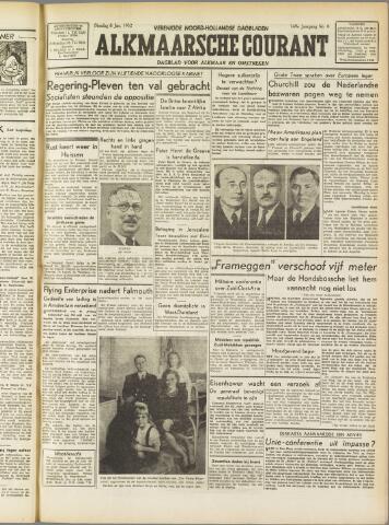 Alkmaarsche Courant 1952-01-08