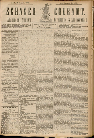 Schager Courant 1905-08-06