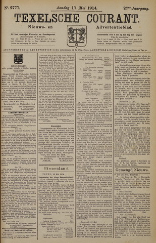 Texelsche Courant 1914-05-17