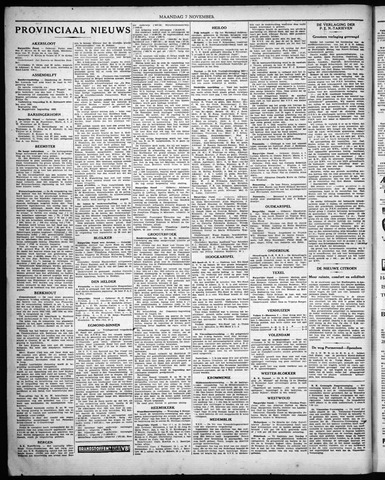Noord-Hollandsch Dagblad : ons blad 1932-11-07