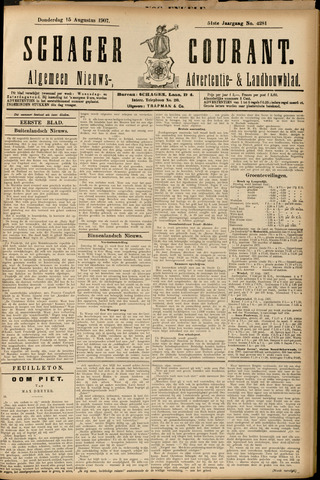 Schager Courant 1907-08-15