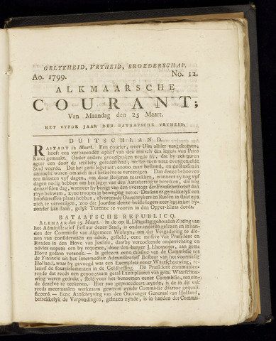 Alkmaarsche Courant 1799-03-25