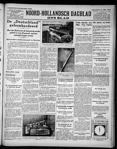 Noord-Hollandsch Dagblad : ons blad 1937-05-31
