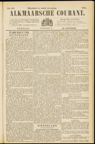 Alkmaarsche Courant 1904-10-23
