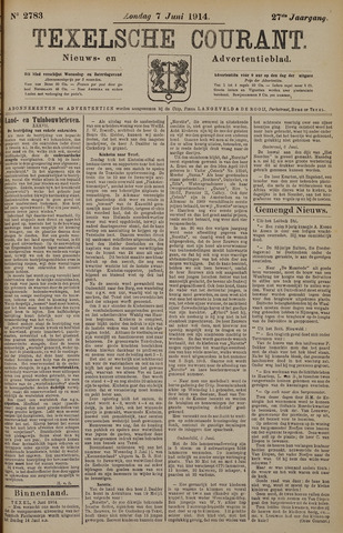 Texelsche Courant 1914-06-07