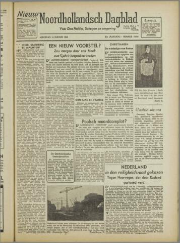 Nieuw Noordhollandsch Dagblad, editie Schagen 1946-01-14