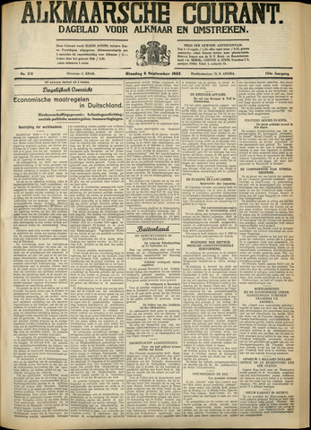 Alkmaarsche Courant 1932-09-06