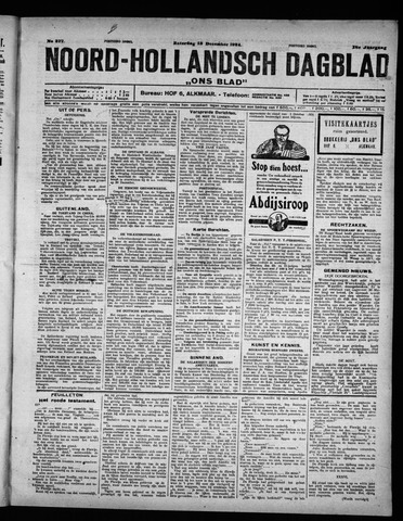 Noord-Hollandsch Dagblad : ons blad 1924-12-13