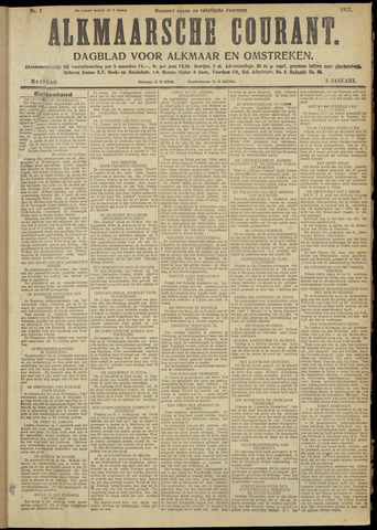 Alkmaarsche Courant 1927